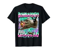 Bombardiro-Crocodilo Italian-Brainrot No hay malas gotas en los niños Camiseta