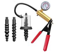 Bombas anales, bombas de vacío con tapón anal, dilatadores anales manuales, estimuladores vaginales y de próstata para parejas amantes(S)