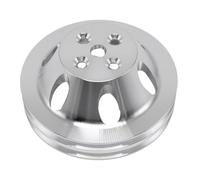 Bombas de agua Polea De Bomba Agua Doble Ranura Bloque Grande, Compatible Con Chevy SWP BBC 396 454, Aleación Aluminio, 2 Ranuras, Corta Bomba de agua del motor