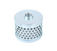 Bombas de agujero redondo resistente a la corrosión, filtro de cesta de succión que evita la entrada de sólidos, diseño de acero al carbono, filtro de acero chapado en carbono