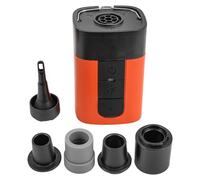 Bombas de aire al aire libre con batería grande con adaptador de construcción, adecuadas para camping, piscina, flotadores, colchones, bombas recargables para inflables