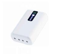 Bombas De Aire Bomba De Aire Acuario Bomba Aire Oxigenador Acuario Aireador Inflador Electrico Silenciosa Portatil Electrica Silencioso Usb Recargable Para Pesca Al Aire Libre (3 White 138x90x52mm)