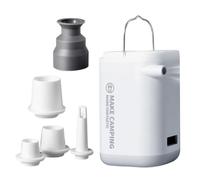 Bombas de aire eléctricas de alta velocidad para equipo al aire libre, uso nocturno, compresor de vacío ligero para viajes, esencial, camping, durabilidad, inflador eléctrico al aire libre