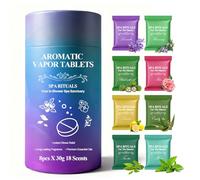 Bombas de Baño, Bomba de Baño Set de Regalo, 8 Piezas, 8 Aromas Naturales de Aromaterapia, Bombas de Ducha para Aromaterapia, Regalo Cumpleaños Valentin dia de la Madre para Mujer Amigas