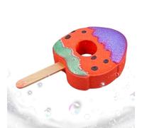 Bombas de baño Orgánicas - Forma de Fruta, Bola de Baño Espumosa, Orgánica Suave Naturaleza Aditivo de Baño | Hidratante Juego de Cuidado de la Piel para Mujeres Esposa Madre Novia Niños Hogar