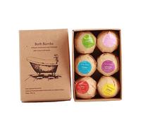Bombas De Baño Para Hombres Paquetes Para Bombas De Ba O 6 Unids Set Bomba De Baño Aromaterapia Relajación Hidratante Aceite Esencial Spa Bomba De Baño