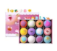 Bombas de baño para niños - Skin Friendly Bathing Fizzers | Surprise Toy Bath Balls | Bubble Gift Set Country Theme For No Stain Worry: Boys Girls Relaxing Time Play Use