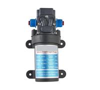 Bombas de Diafragma Bomba de agua diafragma alta presión 24V DC 12V 80W 5.5L/min bomba autocebante for el hogar, vehículos, agricultura, barco, jardín(0142H2D-24-80F)