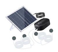 Bombas de oxígeno de energía solar para estanques de peces al aire libre, 15 W, 15 V, sistemas de aireación de alta eficiencia para uso en jardín, aireador de energía solar