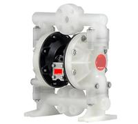 Bombas neumáticas de diafragma doble membrana 1 pulgada for la industria química, for bombeo aguas residuales Robusto y a prueba de fugas