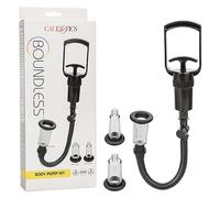 Bombas para el pene marca California Exotics Boundless Body Pump Kit Black