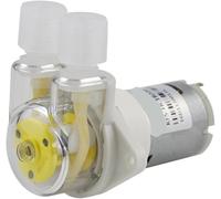 Bombas peristálticas KFS de 12V/24V con motor BLDC/de escobillas y dosificación alta precisión for pulverización agua en acuarios, junta roscada(B06p,HD24V one gear BLDC)