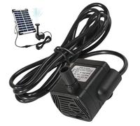 Bombas solares de agua, DC 5.5V-12V 3W Mini Bombas de fuente solar, 300/h