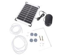 Bombas solares de oxígeno para estanques de peces, sistemas de circulación de agua, bombas de aire resistentes a la intemperie para tanques de peces al aire libre, kits de aireador de estanques de