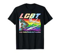 Bombas y torpedos guiados por láser LGBT Camiseta