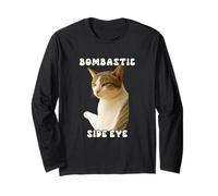 Bombastic Side Eye Funny Cat Meme Sarcastic Cat Joke Manga Larga