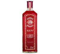 Bombay Bramble Distilled Premium, 43 % vol., 100 cl / 1 L, Blackberry & Rasberry Flavoured Gin, Ginebra de sabor y color 100 % naturales procedentes de moras y frambuesas recién recogidas