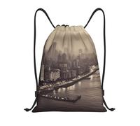Bombay, La Ciudad De Los Sueños Hombre Mujer Bolsa De Gimnasio Gran Capacidad Mochila De Cuerdas Con Cordón Mochila Con Cordón Para Playa Senderismo Acampada