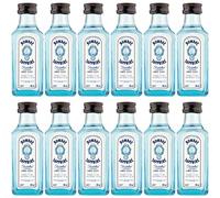 Bombay Sapphire London Dry Gin 5cl Miniature - 12 Pack