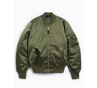 Bomber Alpha Industries MA-1 Base Flight para hombre Ref. 756111-01 Color Verde Talla S