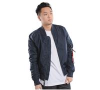 Alpha Industries MA-1 TT Chaqueta, azul, tamaño XS para Hombres