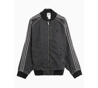 Bomber bordado adidas Originals Classic Street Range para hombre Gris S