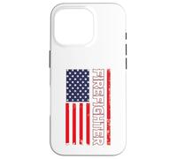 Bombero Bandera Americana Carcasa para iPhone 16 Pro