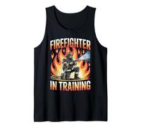 Bombero en Entrenamiento recluta de la Academia de Rescate de Bomberos Camiseta sin Mangas