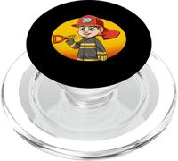 Bombero Estudiante Escolar Primaria Niño Vuelta Al Cole PopSockets PopGrip para MagSafe