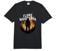 Bombero Incendios forestales Cita Susurrador de Llamas Wildland Bombero Comfort Colors Adult Heavyweight T-Shirt