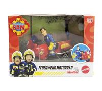 Simba 109252654 - Motocicleta con Figura y Accesorios, 10,5 cm, a Partir de 3 años