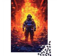 Bomberos en Blaze Puzzle De 1000 Trozos Papel Grueso Apasionados De Los Fácil Almacenar Horas De Entretenimiento Garantizadas Ocio Casa 52x38cm/1000pcs