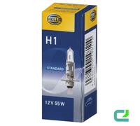 Bombilla 12 V 55 W H1 P14.5s Clara HELLA STANDARD Para Entre Otros FIAT