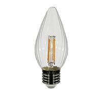Bombilla antorcha LED filamento 4W E27 3000ºK 400Lm.