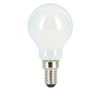Bombilla de alambre. LED, E14, 470lm relleno. 40W, amperio. gota, mate, lum. ...