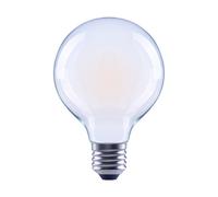 Bombilla de alambre. LED, E27, 470lm rell. 40W, amperio. globo, G80, mate, bl...
