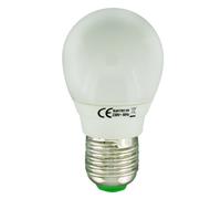 Bombilla de bajo consumo esférica electro dh rosca e-27 80.415/5/dia