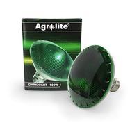 Bombilla de cultivo halógena Verde Agrolite Dark Night E27 240V (100W)