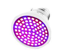 Bombilla de Cultivo LED, Lámpara de Cultivo de Plantas 220V E27 120 Ángulo de Haz Ancho para Plantas de Interior Cultivo de Plántulas de Verduras y Floración