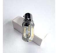 Bombilla de empuje de 64 LED Ba15D para máquina de coser Singer Kenmore Janome Juki Brother (tipo: 110-120 V, blanco cálido)