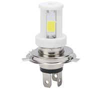 Bombilla de Faro LED Bombilla de Faro, Bombilla LED H4 para Faro Delantero de Motocicleta, Haz Alto/bajo, Blanco Reemplazo Luz 1080LM 6500K Lámpara Delantera de Moto 9-12W para Universal