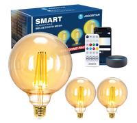 Bombilla de filamento Bluetooth Mesh Smart G95 con mando a distancia