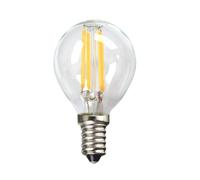 Bombilla de filamento led e14 esferica 3w luz blanca 5000k
