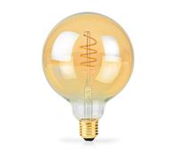 Bombilla de Filamento LED E27 | G125 | 3.8 W | 250 lm | 2100 K | Regulable | Luz muy cálida | 1 uds.