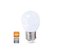 Bombilla de led esférica E27 5W luz cálida 3000K 470 lm GSC 2002342