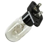 Bombilla de terminales derecha de 25 W - 240 V para microondas Whirlpool - 480120100168