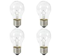 Bombilla E26 de 40 W, A15, para frigorífico, foco de alta temperatura, 500 °F, horno de alta temperatura, microondas, campana extractora, 120 V, color blanco