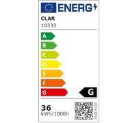 Bombilla Fluorescente Gemini L 36W 4000K 2G11 Luz Blanca Neutra Tubo Recto Profesional Alto Flujo CFL Reemplazo Técnico Iluminación Interior Oficinas Laboratorios Cocina Industrial Precisa