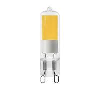 EDM 98210 Bombilla G9 LED 5W 550lm 3000K LUZ Calida Cristal, 5 W, 240 V, Multicolor, Normal