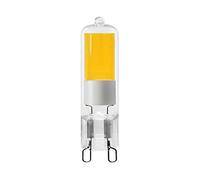 EDM 98212 Bombilla G9 LED 5W 575lm 6400K LUZ FRÍA Cristal, 5 W, 240 V, Multicolor, Normal
